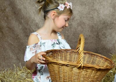 portait enfant fille vintage